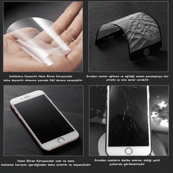 Apple iphone 6 Nano Cam Ekran Koruyucu