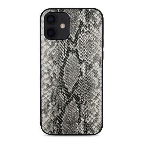 Apple iPhone 12 Kılıf Kajsa Glamorous Serisi Snake Pattern Kapak