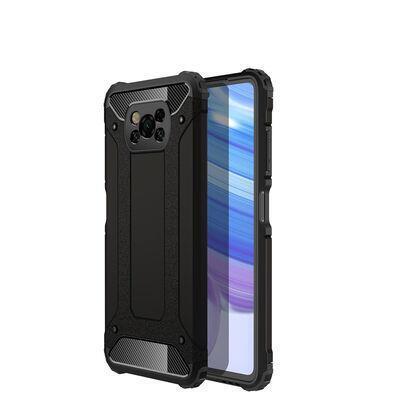 Xiaomi Poco X3 Kılıf Armor Hybrid Zırh Silikon