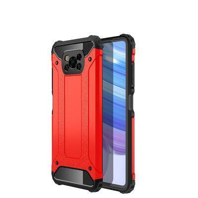 Xiaomi Poco X3 Kılıf Armor Hybrid Zırh Silikon