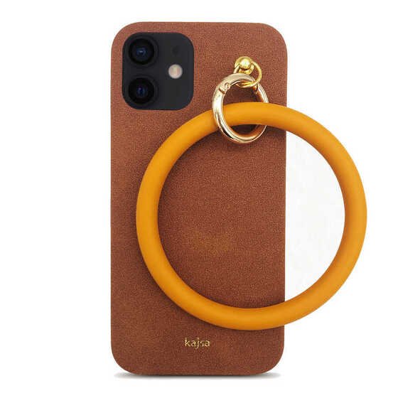 Apple iPhone 12 Pro Kılıf Kajsa Splendid Serisi Morandi Ring Kapak