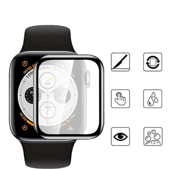 Apple Watch 38mm Mat Eko PPMA Pet Saat Ekran Koruyucu