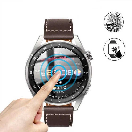 Huawei Watch 3 Pro Pet Saat Ekran Koruyucu