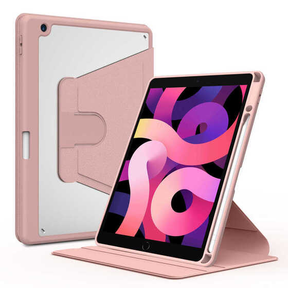 Apple iPad 10.2 (8.Nesil) Kılıf Zore Nayn Dönebilen Standlı Kılıf