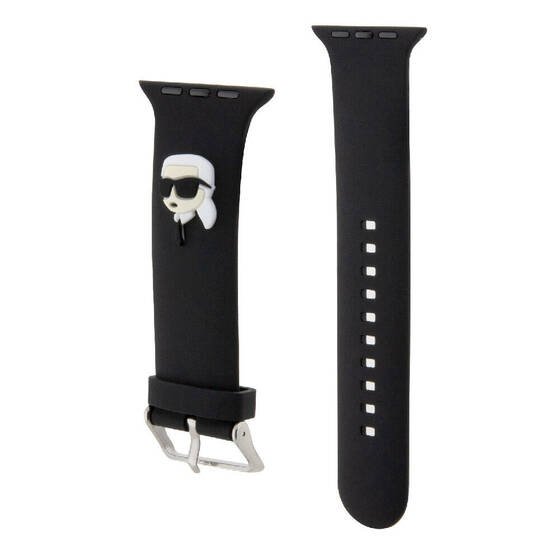 Watch 7 41mm Uyumlu Kordon Karl Lagerfeld Orjinal Lisanslı İkonik Karl Head Logolu Strap Kayış