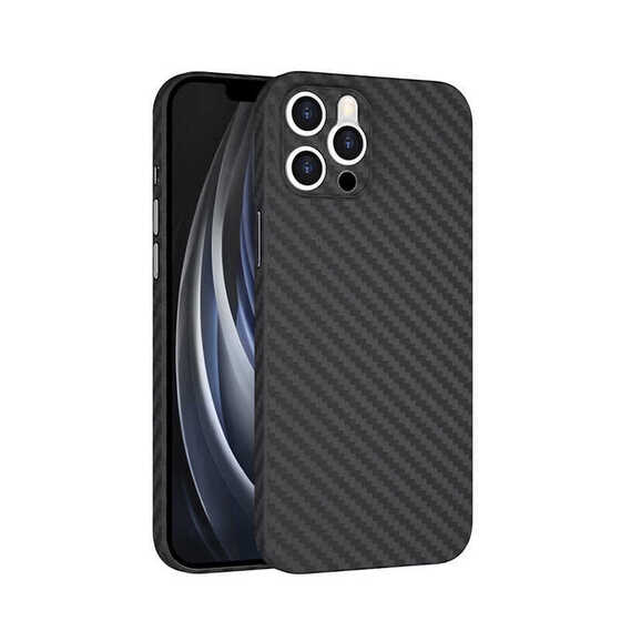 Apple iPhone 11 Pro Max Kılıf Wiwu Skin Carbon PP Kapak