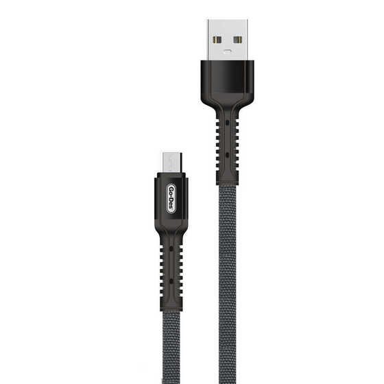 Go Des GD-UC529 Micro USB Kablo 3A Hızlı Şarj Kablosu 2 metre Data Kablo Naylon Örgü