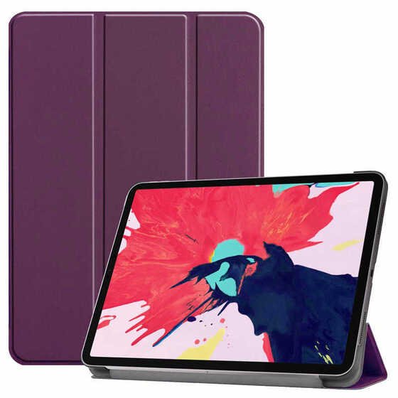 Apple iPad Air 10.9 2022 (5.Nesil) Smart Cover Standlı 1-1 Tablet Kılıf