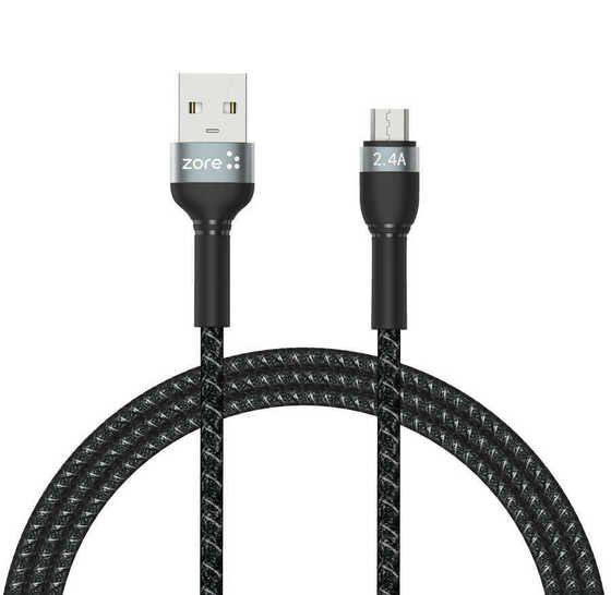 Shira Serisi 2.4A 12W 480Mbps Micro Usb Kablo 1 Metre