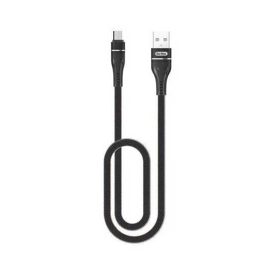 Go Des GD-UC530 Micro USB Kablo 2.4A Hızlı Şarj Kablosu 2 metre Data Kablo Naylon Örgü