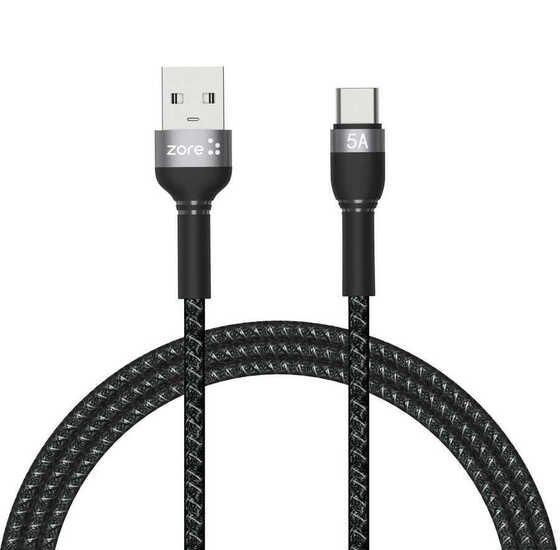 Shira Serisi 5A 40W 480Mbps Type-c Usb Kablo 1 Metre