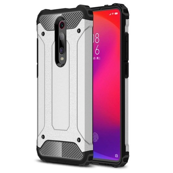 Xiaomi Mi 9T Kılıf İki Katman Armor Zırh Kaliteli Kılıf