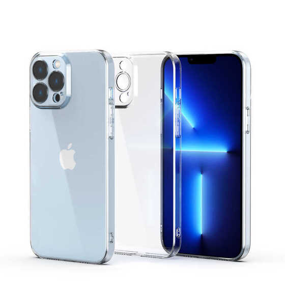 iPhone 11 Pro Kılıf Kamera Korumalı Lüx Şeffaf Silikon