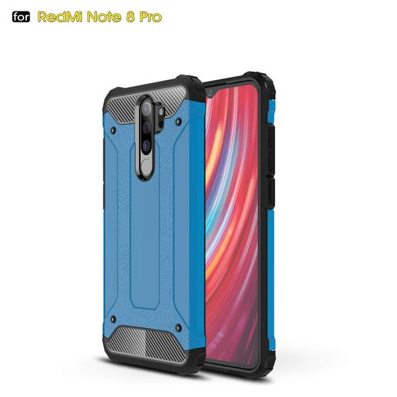 Xiaomi Redmi Note 8 Pro Armor Hybrid Zırh Kılıf