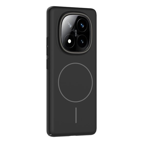 Redmi Note 14 Pro Plus Kılıf Magsafe Şarj Özellikli Kamera Çıkıntılı Ruby Lüx Silikon Kapak