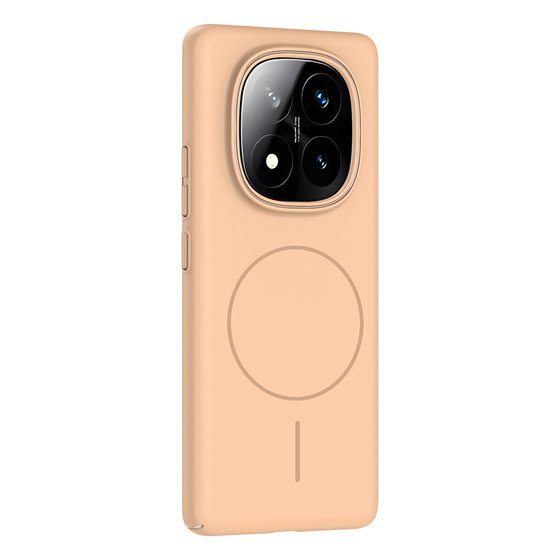 Redmi Note 14 Pro Plus Kılıf Magsafe Şarj Özellikli Kamera Çıkıntılı Ruby Lüx Silikon Kapak