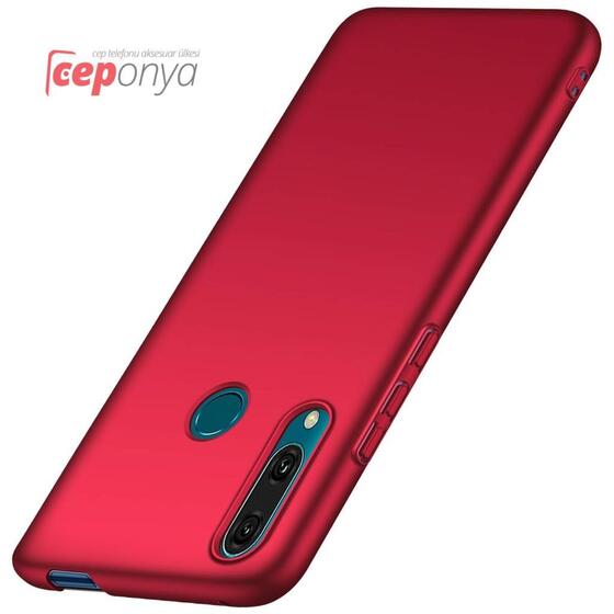 Huawei P30 Lite Kamera Korumalı Mat Soft Esnek Silikon Kılıf