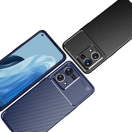 Oppo Reno 7 4G Kılıf Elde Kaymayan Kamera Korumalı Silikon