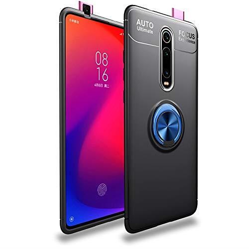 Xiaomi Mi 9T Yüzüklü Stantlı Manyetikli Kamera Korumalı Kılıf