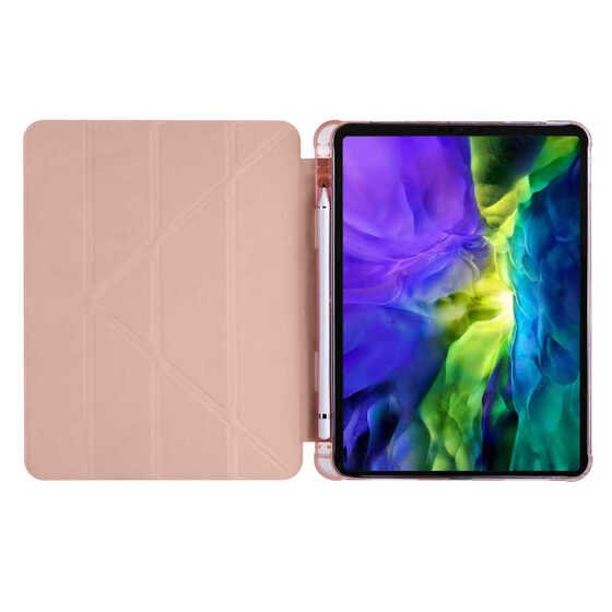 Apple iPad Air 11 2024 Kılıf Kalem Bölmeli Standlı Smart Cover