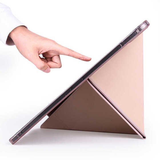 Apple iPad Air 11 2024 Kılıf Kalem Bölmeli Standlı Smart Cover