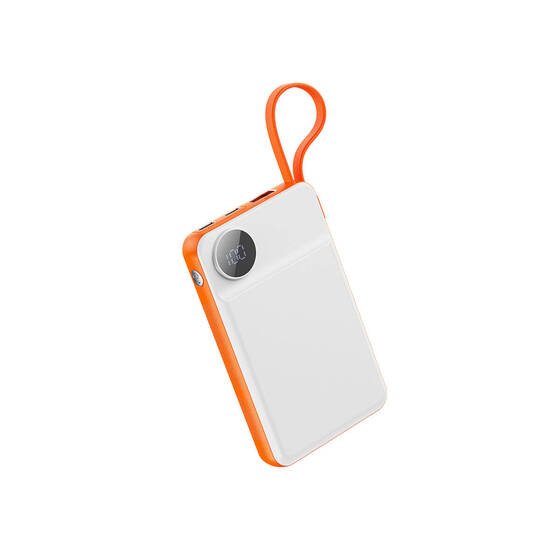 LED Ekranlı Powerbank Akıllı Saat Kablosuz Şarj Özellikli Wiwu Wi-P007 10000mAh 22.5W