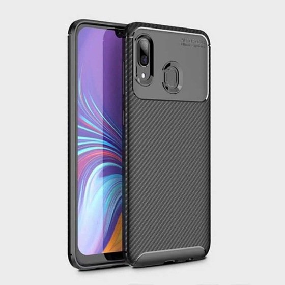 Galaxy A10S Elde Kaymayan Kamera Korumalı Kalite Silikon Kılıf