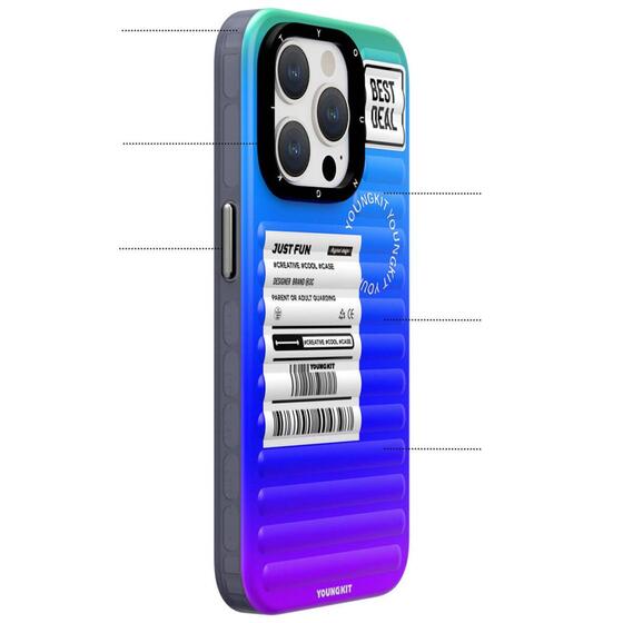 Apple iPhone 15 Kılıf YoungKit The Secret Color Serisi Kapak