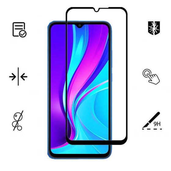 Galaxy A22 4G Kenarları Kırılmaya Dayanıklı Cam Ekran Koruyucu