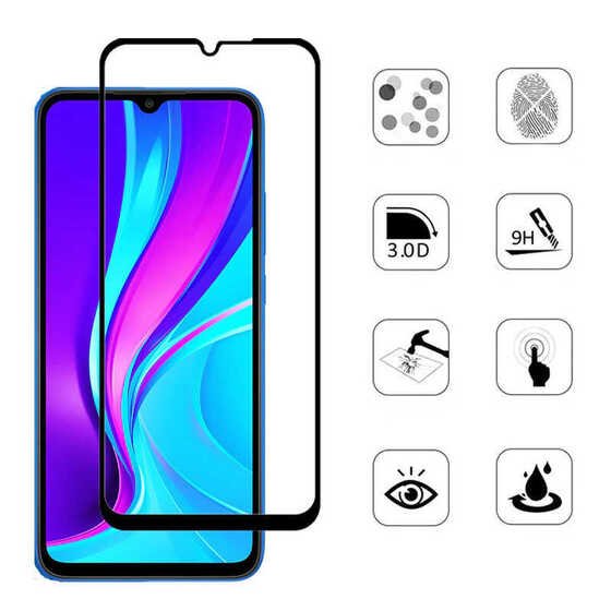 Galaxy M32 Kenarları Kırılmaya Dayanıklı Cam Ekran Koruyucu