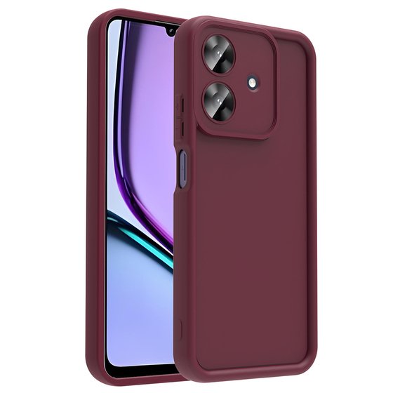 Realme Note 60 Kılıf Kamera Korumalı Ananas Silikon Kapak