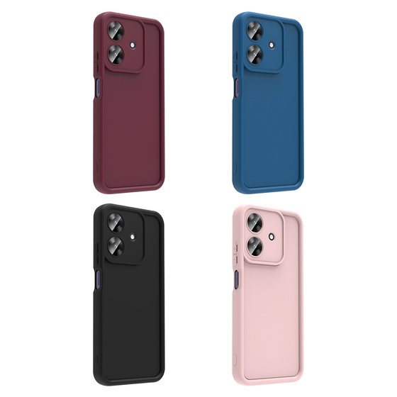 Realme Note 60 Kılıf Kamera Korumalı Ananas Silikon Kapak