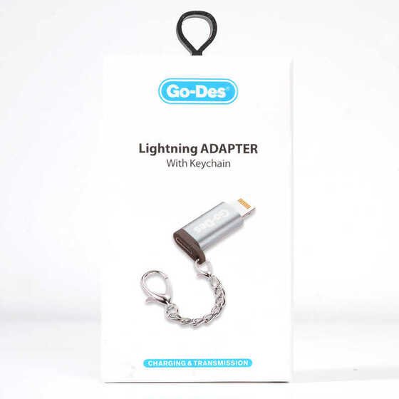 Go Des GD-CT09 Micro to Lightning Çevirici Adaptör Anahtarlık