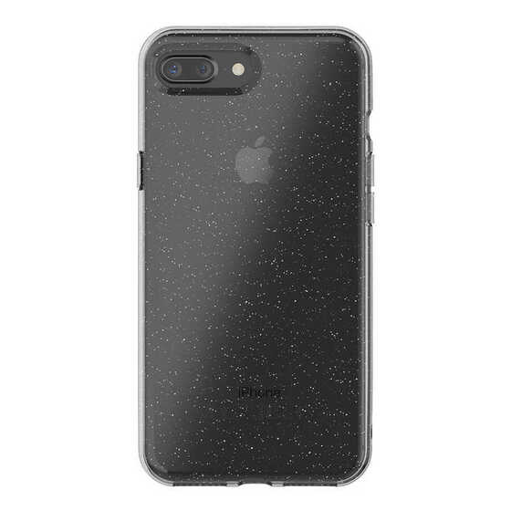 Apple iPhone 8 Plus Simli Şeffaf UR Vogue Kapak