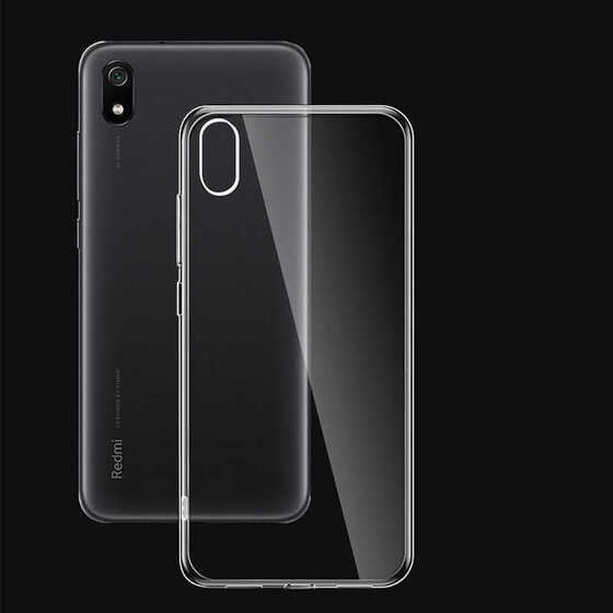 Xiaomi Redmi 7A İnce Mat Sararmaz Şeffaf Süper Silikon Kılıf