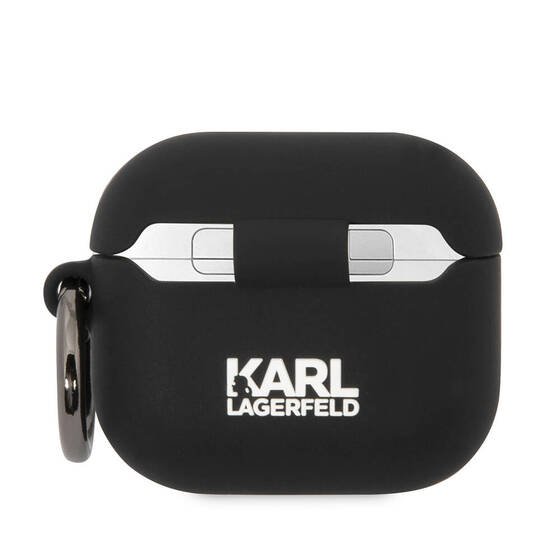 Apple Airpods 3. Nesil Kılıf Karl Lagerfeld Orjinal Lisanslı Karl & Choupette 3D Silikon Kapak