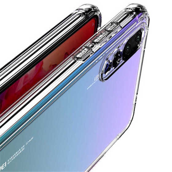 Huawei Y9 Prime 2019 Kılıf Zore Anti Shock Şeffaf Kılıf