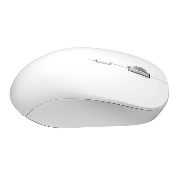 Bluetooth ve Wireless Dual Mod Kablosuz Mouse Wiwu WM108 Wimice 1600 DPI Beyaz