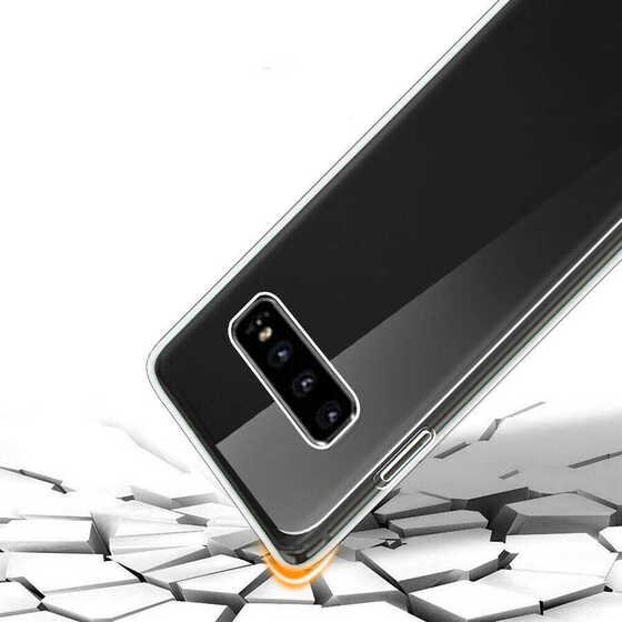 Galaxy Note 9 Kılıf 360 Tam Koruma Şeffaf Silikon