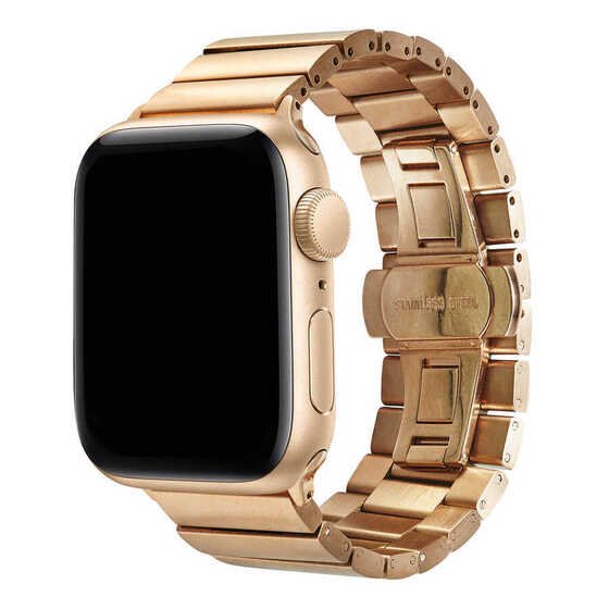 Apple Watch 44mm KRD-41 Klipsli Metal Kordon