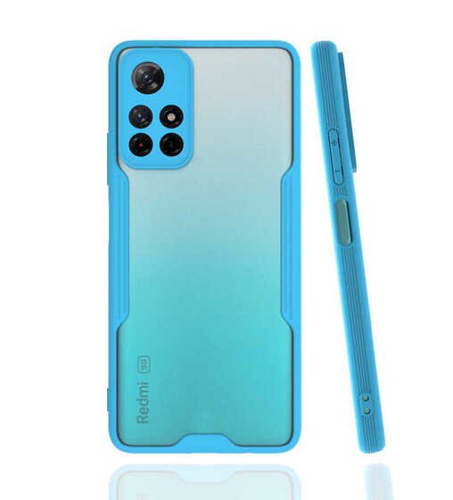 Xiaomi Redmi Note 11 Kılıf Kamera Korumalı Arkası Şeffaf Silikon