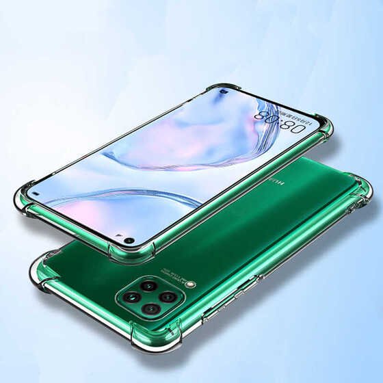 Huawei P40 Lite Köşeleri Airbagli Antişok Ultra Koruma Kılıf