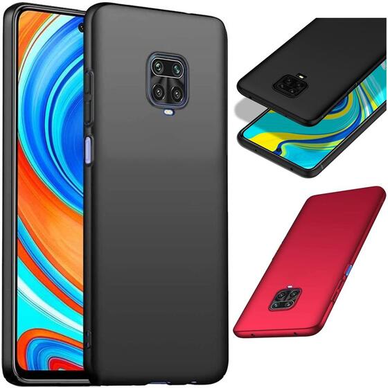 Xiaomi Redmi Note 9S Kamera Korumalı Mat Soft Silikon Kılıf