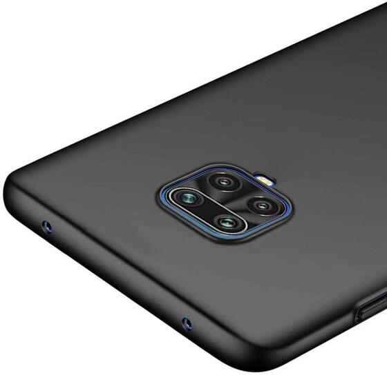 Xiaomi Redmi Note 9S Kamera Korumalı Mat Soft Silikon Kılıf