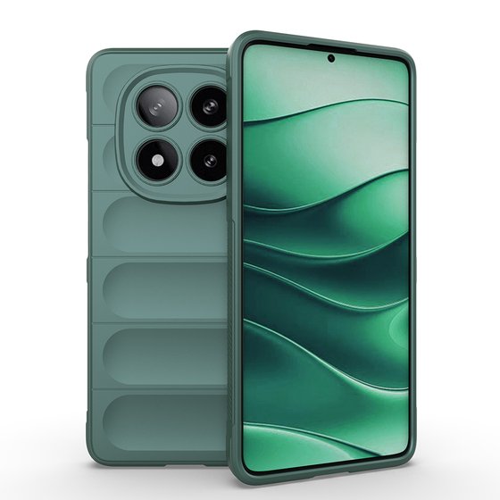 Xiaomi Poco X7 Kılıf Esnek TPU Oyuklu Arka Yüzey Tasarımlı Etnik Silikon Kapak