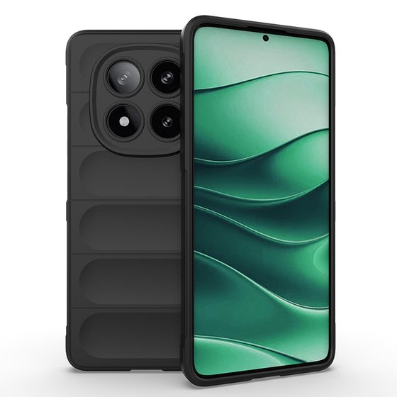 Xiaomi Poco X7 Kılıf Esnek TPU Oyuklu Arka Yüzey Tasarımlı Etnik Silikon Kapak