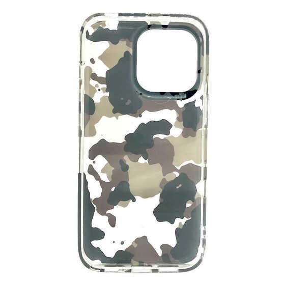 Apple iPhone 13 Kılıf Asker Desenli Kajsa Camo Kapak