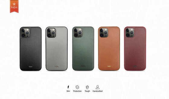 Apple iPhone 12 Pro Max Kılıf Luxe Collection Hakiki Deri Kapak