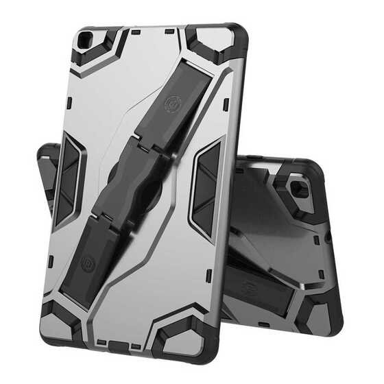 Galaxy Tab A 8.0 (2019) T290 Kılıf Defens Standlı Ultra Koruma Armor Zırh Silikon