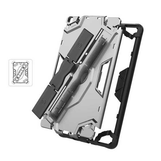 Galaxy Tab A 8.0 (2019) T290 Kılıf Defens Standlı Ultra Koruma Armor Zırh Silikon